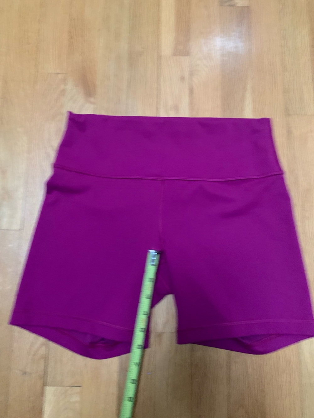 Lululemon Align High-Rise Bike Shorts (Size 12, Pink/Magenta) - Picture 6 of 8